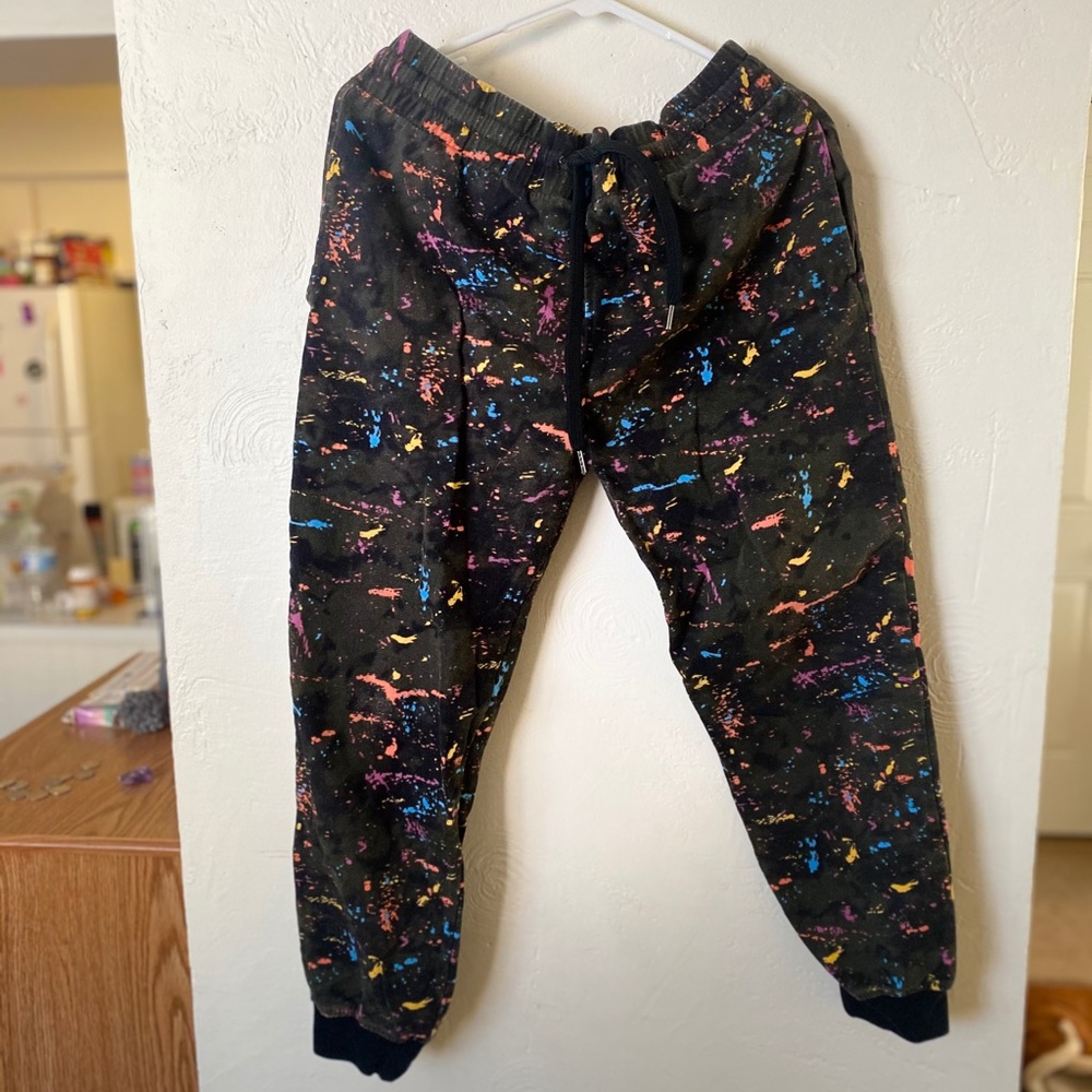 Splatter Paint Camo Joggers